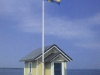 Sea view and the Swedish flag, from MerJade